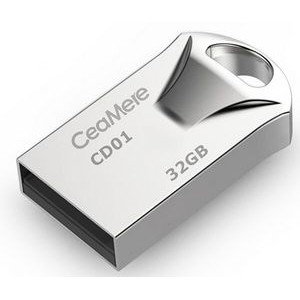 Portable Mini Metal USB Flash Drive (8GB)