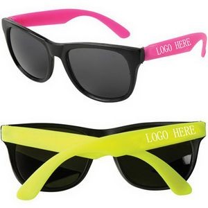 Plastic Neon Sunglasses