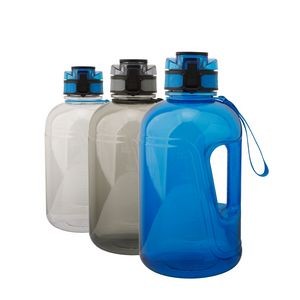 2.2 L Large Capacity Wide Mouth Plastic Sport Water Bottle