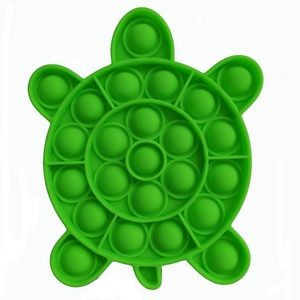 Tortoise Shaped Silicone Push Pop Bubble Toy