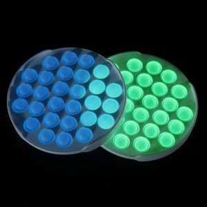 Round Glowing Silicone Push Pop Fidget Bubble Wii