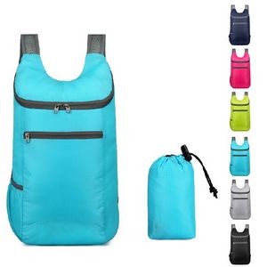 Waterproof Folding Backpack Polyester Bag