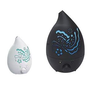 Large Capacity Carved Humidifier with LED Light