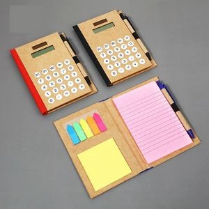 Calculator Cover Note Book with Pen