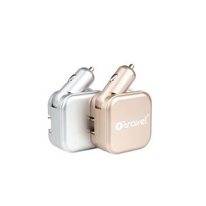 Universal 2 In 1 Car Charger Wall Charger