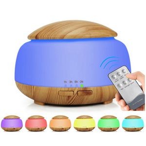 Remote Control 300ml Ultrasonic 7 Color LED Light Humidifier