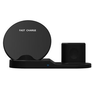 3 in 1 Phone Holder 10W Wireless Charger