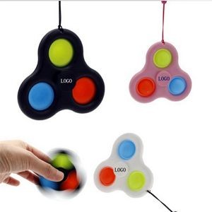 Push Silicone Pop Bubble Stress Relief Spinner Toy
