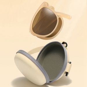 Folding Air Cushion Sunglasses with Case