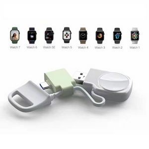 2 In 1 Smart Watch Magnetic Wireless Charger