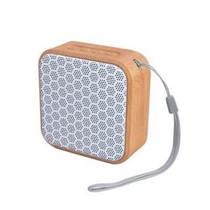 A70 Wood Grain Wireless Speaker