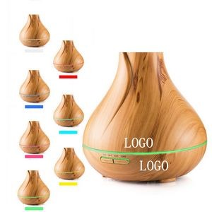 300ml Wood Grain Design Aromatherapy Humidifier