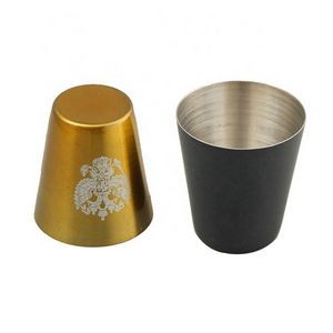 2 Oz. Small Stainless Steel Shot Glass Tasting Cup