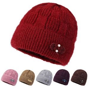 Windproof Solid Color Warm Winter Beanie