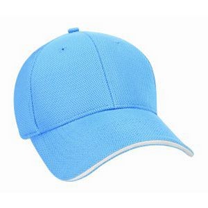 Nu-Fit® Constructed Deluxe Pique Mesh Fitted Sandwich Cap