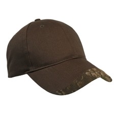 Constructed Mid-Weight Brushed Cotton Twill Cap with RealTree Hardwoods Green HD 