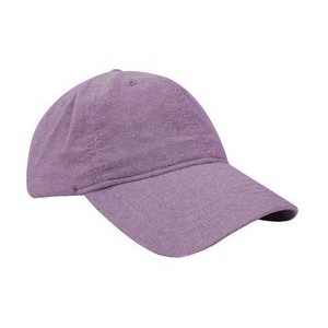 Unconstructed Garment Washed Pigment Dyed Solid Cap