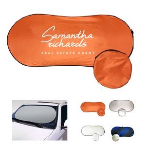 Single Panel Car Sunshade w/ Bag