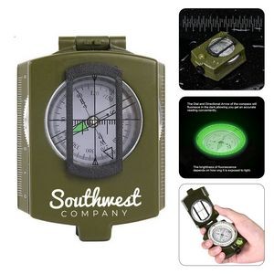 Sighting Lensatic Military Compass