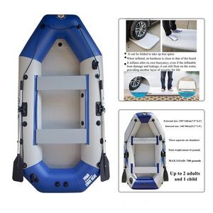 2-3 Person Thickened Inflatable Fishing Boat Kit