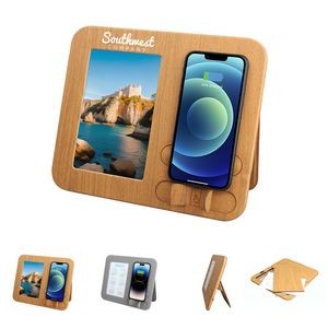 Picture Frame w/Wireless Charger