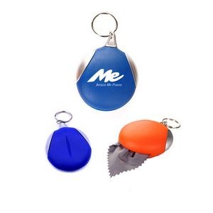 Glasses Cleaning Cloth Keychain
