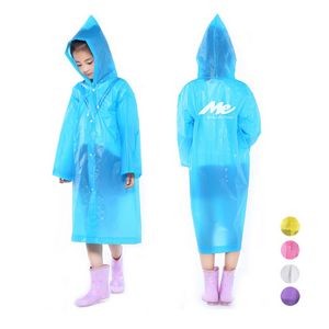 EVA Non-disposable Kids Raincoat