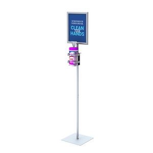 NO-TOUCH AD Hand Wipe Display Stand