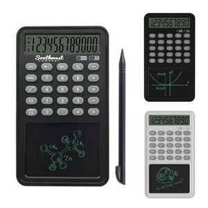LCD Writing Pad Desk Calculator