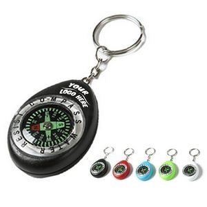Compass Key Ring