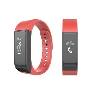 Red Fitness Tracker Bracelet