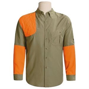 Tiger Hill Hunting Long Sleeve Shirt w/Blaze Orange Overlays