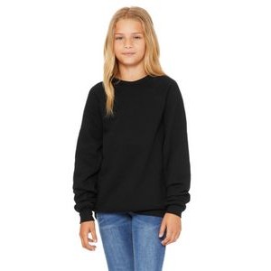 Bella + Canvas Youth Poly-Cotton Fleece Raglan Sweatshirt