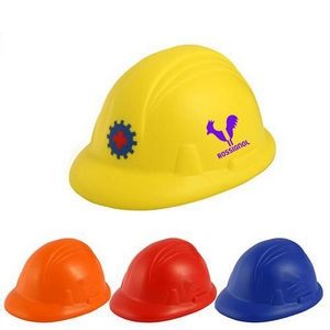 Safety Helmet Shaped PU Stress Reliever Ball