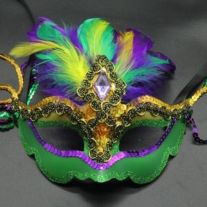 Plastic Costume Masks for Christmas Festival New Year Party