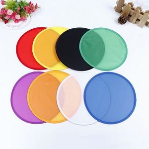 Foldable Flying Disc or Fan with Storage Bag