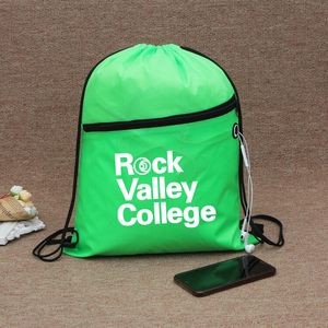 Drawstring Backpacks with Pocket