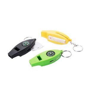 4 in 1 Outdoor Emergency Survival Function Whistle