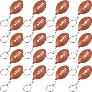 Football Rugby Ball Keychain