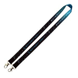 Double Hook lanyards for ID Card Holder