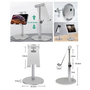 Universal Tablet PC/Cell Phone Aluminum Desktop Holder Table Stand