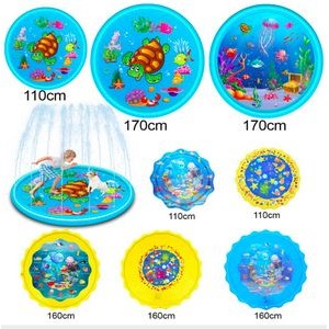 Water Splash Pad Inflatable Water Party Mat