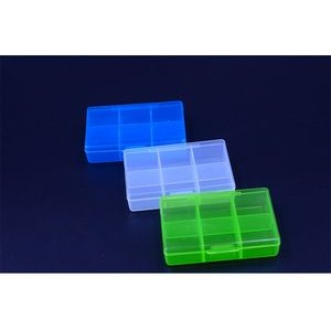 6 Compartment Travel Pill Organizer Box