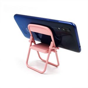 Mini Chair Shape Folding Cell Phone Stand