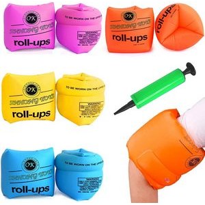 Inflatable Swim Arm Bands Floater Sleeves