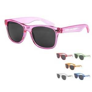 Risky Business Sunglasses - Translucent Frame