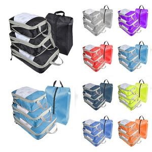 4 Piece Travel Luggage Packing Organizers
