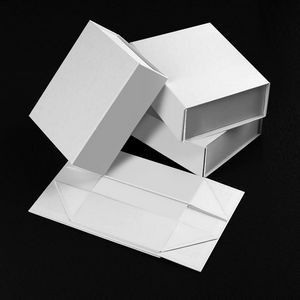 Collapsible Gift Boxes with Lids and Magnetic Closure