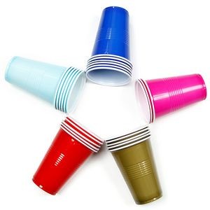 16 Oz. Disposable Party Plastic Cups