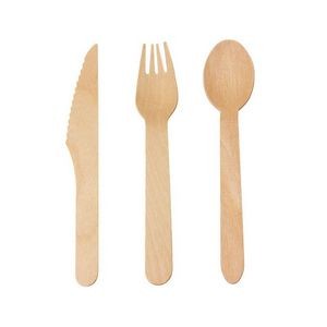 Carbonized Disposable Cutlery Set